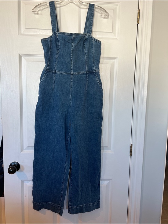Dynamite Pants - NWT - Dynamite Denim Blue Wide-Leg Jumpsuit